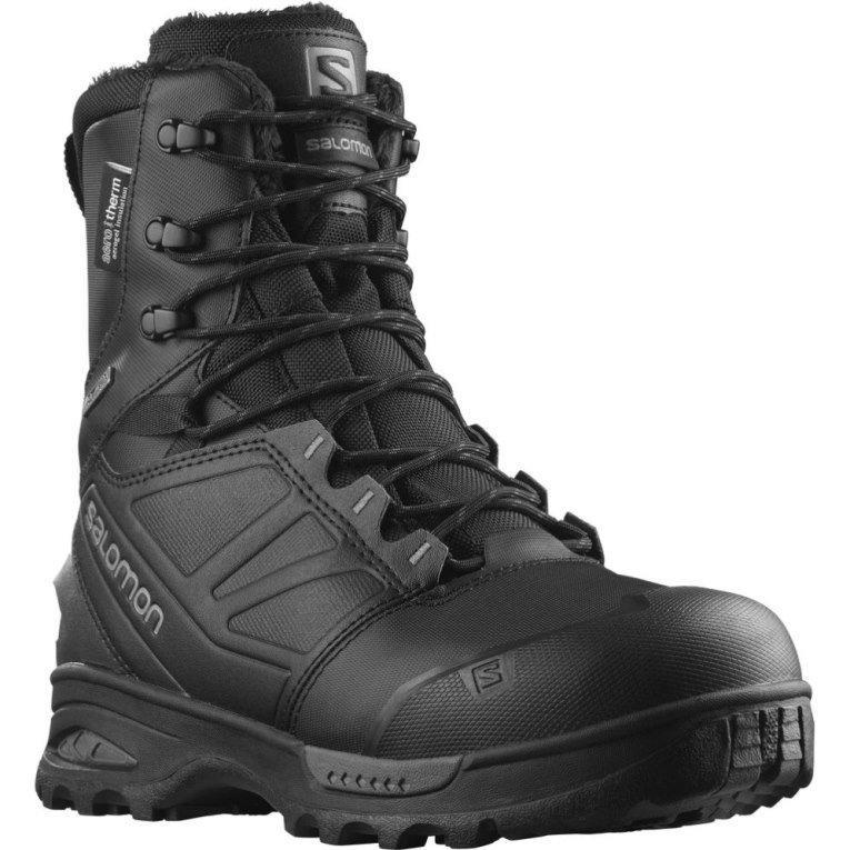 Salomon Toundra Pro CSWP Men's Winter Boots Black | CA 42B5